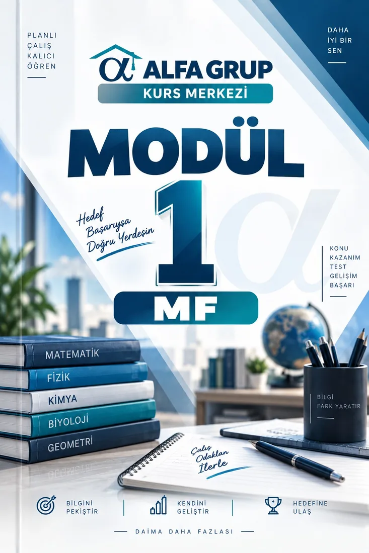 Alfa Grup Kurs Modül 1 MF kitapçık kapağı